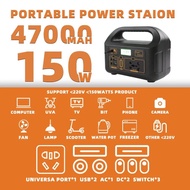 SG【READY STOCK】EG008PB Portable Power Station 150W 220V 47000mAh Fast Charge Solar Generator for Cam