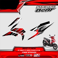 Striping Stickers HONDA New FiBEAT New StreetBEAT 270424 IZ 2