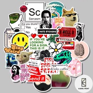 33pcs Graffiti Laminated Stickers PART 2 [33pcs/1.8 inches Water proof Laminated stickers]