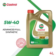 Castrol EDGE 5W-40 (4L) Advanced Full Synthetic Engine Oil API SP ACEA A3/B4 for Petrol and Diesel Vehicles