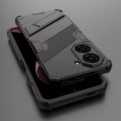 For Redmi A5 Case Cover For Xiaomi Redmi A5 Fundas Coque Armor Shockproof Holder Punk Phone Bumper F