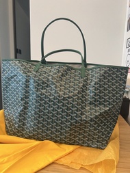 Goyard Saint Louis GM Tote Bag Green