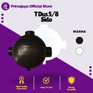 T Box Branch 3 Hole 5/8 Tdus High Quality PVC Tdos Black Color Terminal Tedus Electrical Cable Pipe 