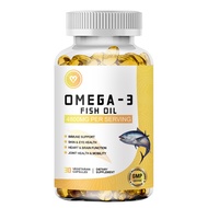 Omilay Fish Oil Supplement Omega 3 4800 MG EPA DHA Omega 3 Fatty Acids Supports Joint Eyes Brain Hea