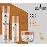 Schwarzkopf BcQ10 shampoo ,conditioner and masque (limited offer package )foc towel