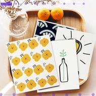 WATTLE Swedish Dishcloths, Durable Colorful Cellulose Sponge Cloth, Reusable Printing Cleaning Rag