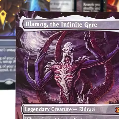 AFC 2X2 AFR KHM HOLO9-002 magical cards Wrenn and Six Tcg proxy Sensei's Divining Top Damnation Tend