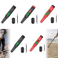 [lzdjlmy2ua] Metal Detector, with LCD Screen, Buzzer,Vibration,Sound, with LED Lights Lightweight, H
