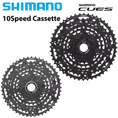 SHIMANO Cues 10 Speed CS-LG400-10 CS-LG300-10 LINKGLIDE Cassette 11-39T 43T 48T CUES U6000 Series Sp