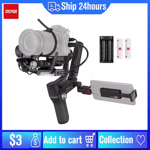 Zhiyun Weebill S 3-Axis Handheld Gimbal Stabilizer for Sony A7 III a7r3 A6300 Nikon Panasonic GH5 Fu
