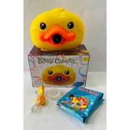 Kids Toy Bubble Camera Electric Music Duck Duck Battery 628-4A
