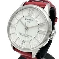 TISSOT Chemin des Tourelles T099.207.16.118.00 Unused Stainless Steel/Leather Automatic Watch with S