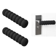 雜乜鋪 - 【2件裝】柔軟EVA泡棉門把手套 防靜電防撞防磕碰 適配平面方形門把 四季通用護鎖墊