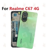 Back cover housing for Realme C67 4G RMX3890 middle frame