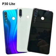 Huawei P30 Lite Back Cover Battery Case Rear Housing With Camera Glass Lens Adhesive Glue Sticker Phone Parts