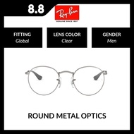 RAY-BAN VISTA ROUND METAL - RX3447V 2620 METAL MAN OPTICAL FRAME Global Unisex Eyeglasses 50mm