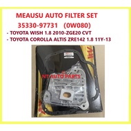 MEAUSU AUTO FILTER SET 35330-97731 (0W080) -TOYOTA WISH 1.8 2010-ZGE20 CVT - TOYOTA COROLLA ALTIS ZR