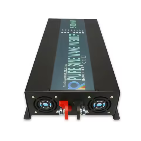 Off Grid Pure Sine Wave Solar Inverter 5000W Power Bank Converter 12V/24V/36V/48V/72V/96V DC to AC 1