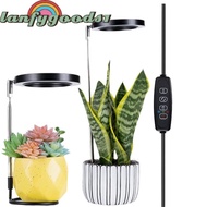 LANFYGOODS LED Plant Grow Light, Dimmable Height/Angle Adjustable Full Spectrum Lamp, Plant Growth F