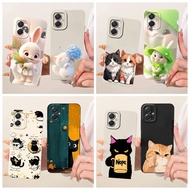 For Samsung Galaxy A07 4G Casing SM-A075F Cute Cartoon Cat Shockproof TPU Cover For Samsung M07 F07 