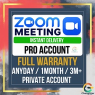 Zoom Pro Account Instant Delivery 🔥 Premium Meeting Account | ⓏⓄⓄⓂ Pro Meeting Account