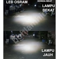 Termurah Lampu Motor Led Osram Honda Beat, Beat Fi, Beat, Beat Esp.