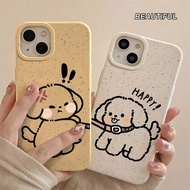 Iphone Casing Girlfriend Wheat/ Puppies Scratch iphone 7 8 Plus 7+8+ XR XS Max 11 12 13 Pro Max 14 Plus 14 Pro Max-TY
