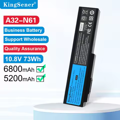 KingSener A32-N61 Laptop Battery for ASUS N61 N61J N61D N61V N61VG N61JA N61JV M50s N43S N43JF N43JQ