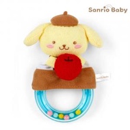 Sanrio - 布甸狗Pompompurin嬰兒安撫搖鈴玩具