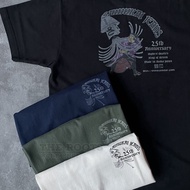 Ready Stock SAMURAI JEANS SAMURAI 25th Anniversary Limited Printed Pure Cotton Short-Sleeved Unisex 