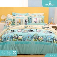 Mybestbedd : Sanrio : ชุดเครื่องนอน (ผ้าปูที่นอน + ผ้านวม) ลิขสิทธิ์แท้ 💯% ยี่ห้อ Fountain เครือJess