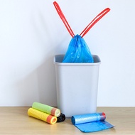 45x35cm Drawstring Rubbish Bag Portable Garbage Bag Kitchen Easy Carry Rubbish Trash Plastic Beg Plastik Sampah Bertali