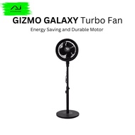 Gizmo Galaxy Turbo Stand Fan | High Quality Materials | Energy Saving and Durable Motor | 5-page Fan