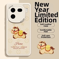 imobile | New Year Print Drop Protection Phone Case For IQOO12/iQOO12Pro Red