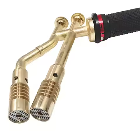 3600 ° F Dual Head High-Temperature Liquefied Petroleum Gas Welding Torch Air