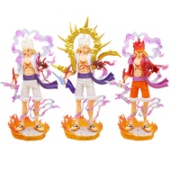 Anime One Piece Monkey D. Luffy Figures GK Sun God Nika Gear 5 Luffy Action Figure PVC Collection Model Toys for Children Gifts