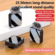 2Days⭐Malaysia⭐ F11 Mike Wireless 3-in-1 Microphone, Noise Cancelling, Windproof Foam, Clear Sound f