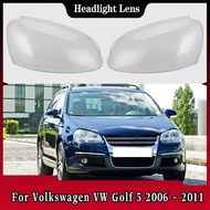 For Volkswagen VW Golf 5 2006 2007 2008 2009 2010 2011 Lampshade Headlight Shell Headlamp Lamp Cover