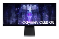 SAMSUNG 34-Inch Odyssey G85SB Series QD-OLED Ultra WQHD Curved Gaming Monitor, 175Hz, 0.03ms, Displa