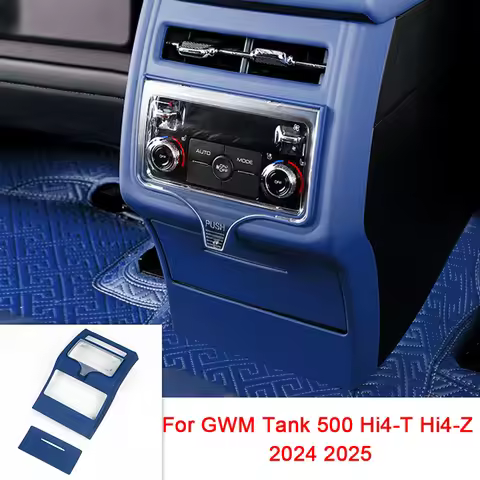 For GWM TANK 500 Hi4-T Hi4-Z Hi4T Hi4Z 2024 2025 Rear Armrest Air Conditioner AC Vent Cover Anti Kic