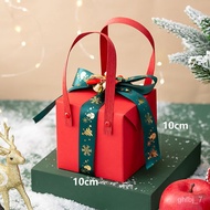 YQ New Christmas Apple Box Christmas Eve Fruit Paper Box Apple Box Simple Portable Christmas Eve Gift Box for Friends
