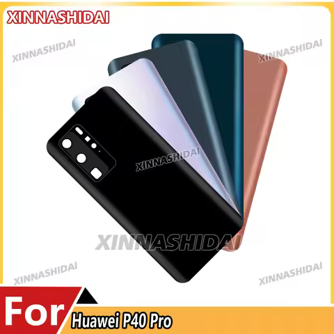 100% Brand-New Battery Back Glass Cover for Huawei P40 Pro 3D Curved Glass with 9H Scratch-Resistant