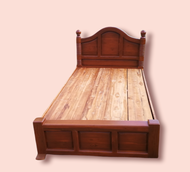 เตียงนอนเตียงเตียงนอน 3.5 ฟุต เตียงไม้ เตียงเต้าเตียงไม้สักแท้100% ไม้สักคัดเกรดอย่างดี แข็งแรง ทนทาน สวยงาม เจ้าเก่า เจ้าเดิม