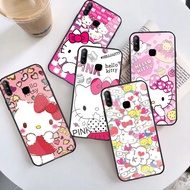 B-15 Hello Kitty Casing for VIVO Y30 Y17S Y81s Y12 Y81 Y17 Y50 Y15S Y15 Y12i Y19 Tempered Glass Case