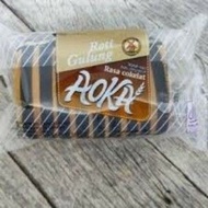 Roti AOKA Gulung Isi Cokelat - Harga Ecer Grosir