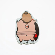 ( 飛天豬腹 ) Li-good - 防水貼紙、行李箱貼紙 -NO.114