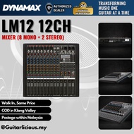 DYNAMAX LM12 12CH Mixer (8 mono + 2 Stereo)
