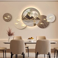 Background Wall Simple Decorative Painting Chinese Style Painting Atmospheric Light Painting led2025