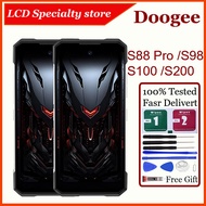 Original For Doogee S88 Pro S88 Plus S98 S98 Pro S100 S100 Pro S200 S200x LCD Display Touch Screen R
