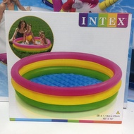 ( โปรสุดคุ้ม... ) Intex Rainbow Pool สระเป่าลม(114x25 ซม.) รุ่น 57412 ราคาถูกสุด สระ เป่า ลม สระ น้ำ เป่า ลม สระ น้ำ เด็ก สระ ยาง เป่า ลม